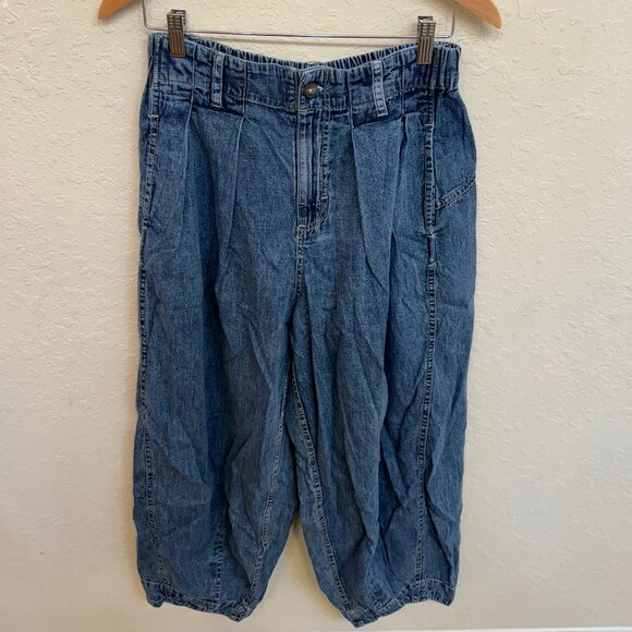 We The Free Ridley Pull-On Barrel Jeans - Picture 2 of 4